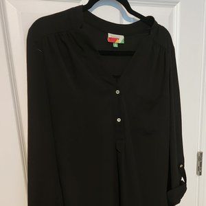 Slouchy Black Shirt